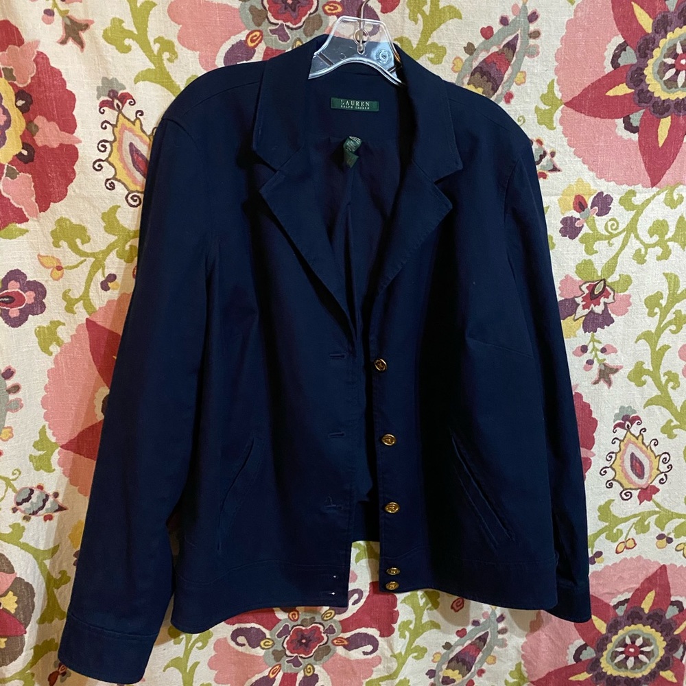 RL Green Label NAVY BLUE LIGHTWEIGHT JACKET